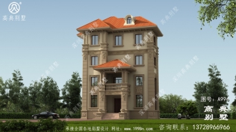高贵又舒适的欧式风格四层别墅