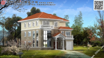 农村别墅设计施工图首层187平方米农村小别墅施工图,
