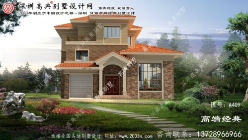 杭州市建筑农村别墅设计图