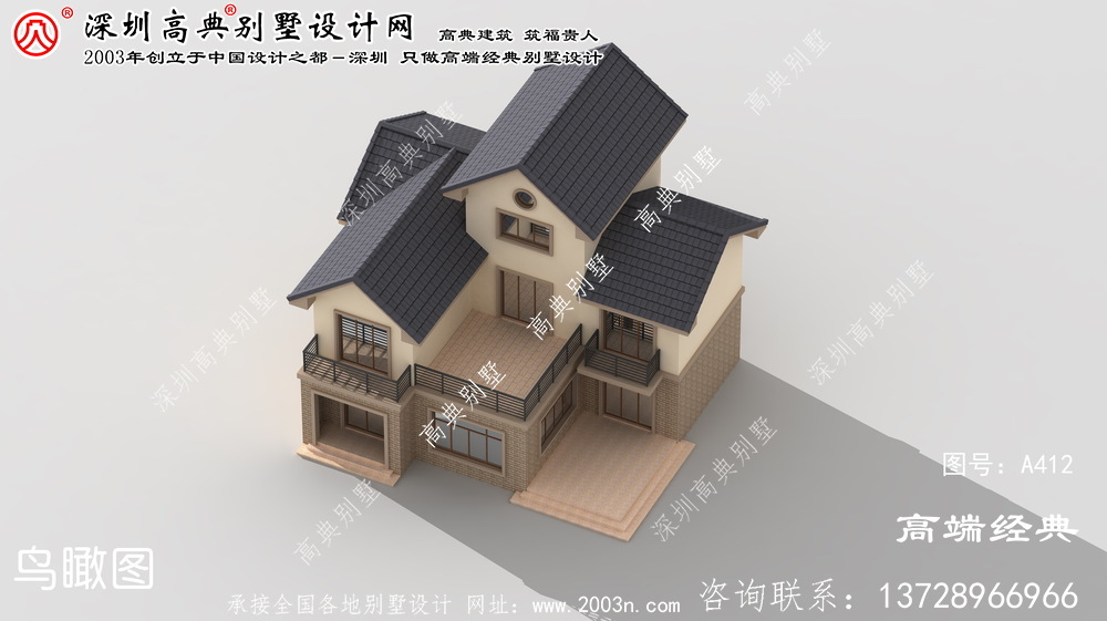 瓯海区高贵典雅有韵味的欧式风格三层别墅