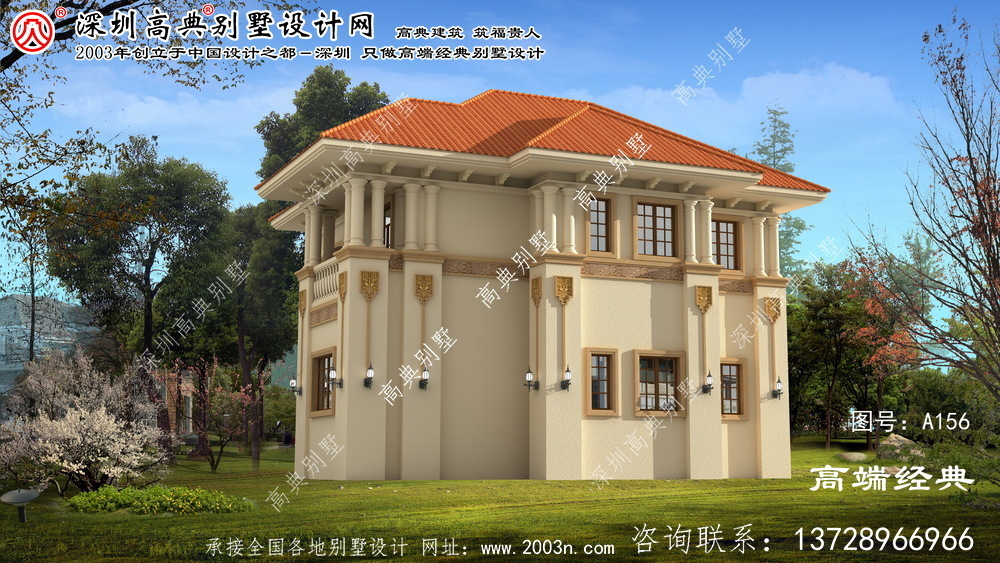 徐汇区农村二层房屋效果图