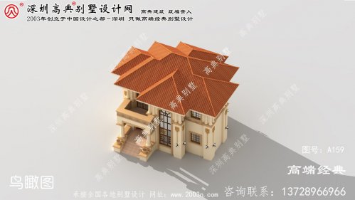 奉贤区农村别墅外观效果图两层	