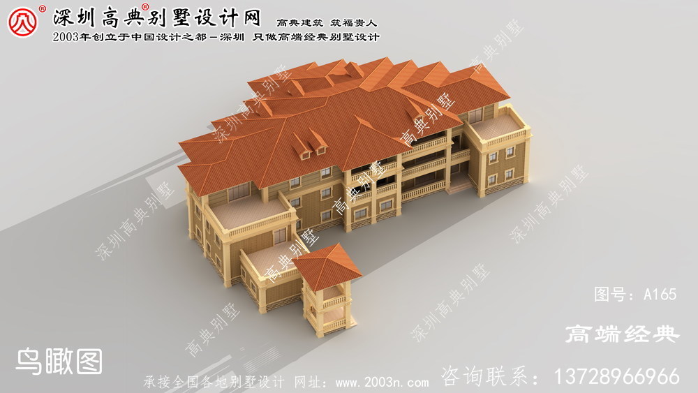 金山区三层别墅设计图