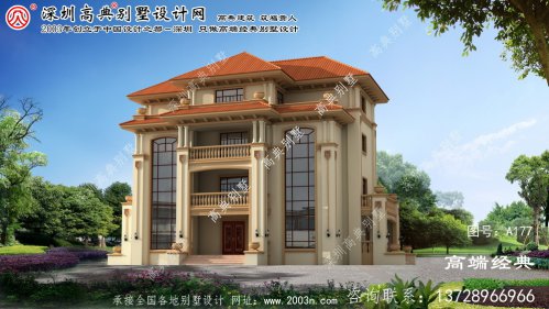 青浦区最新农村别墅设计图