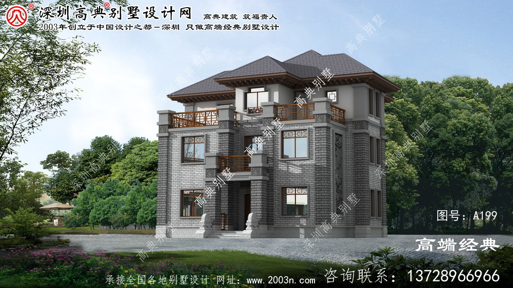 钟楼区农村小户型别墅设计
