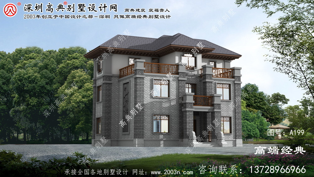 钟楼区农村小户型别墅设计