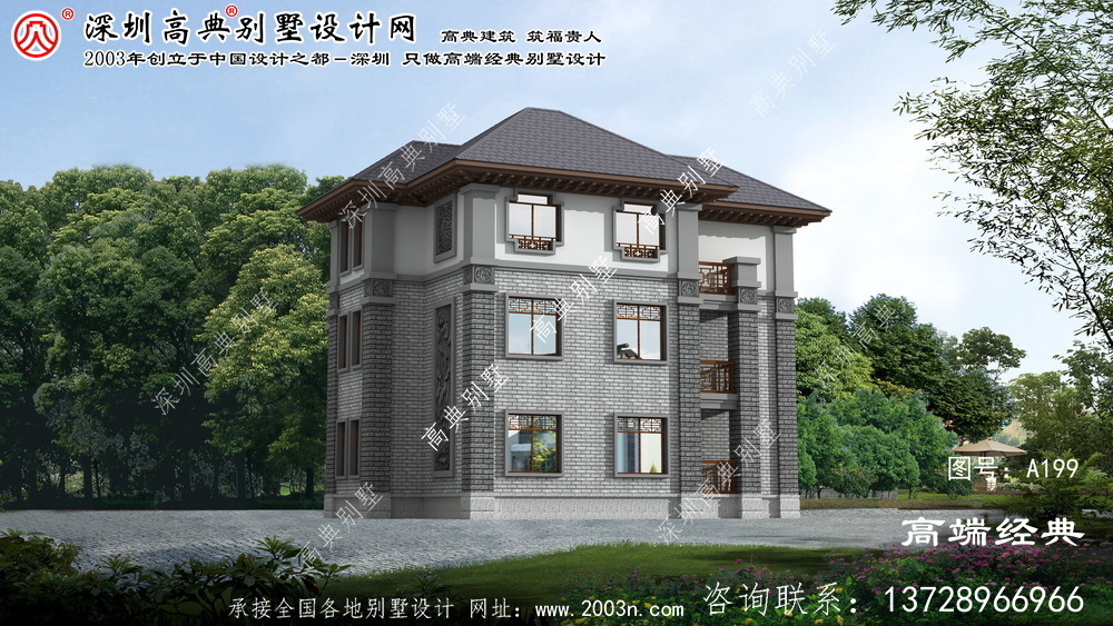 钟楼区农村小户型别墅设计