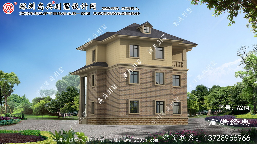 高淳县别墅设计图纸及效果图大全