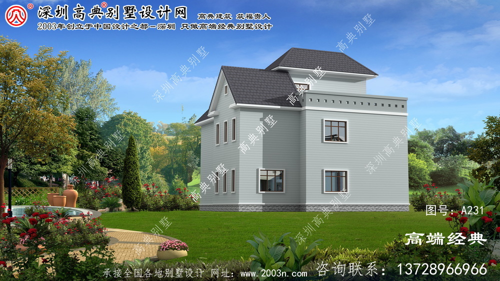 赣榆县自建别墅效果图