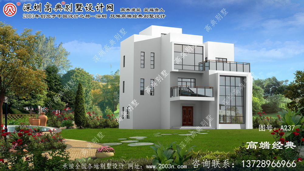 虹口区农村别墅户型设计图