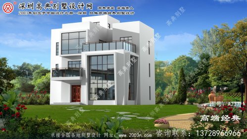 虹口区农村别墅户型设计图