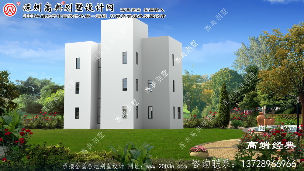 虹口区农村别墅户型设计图