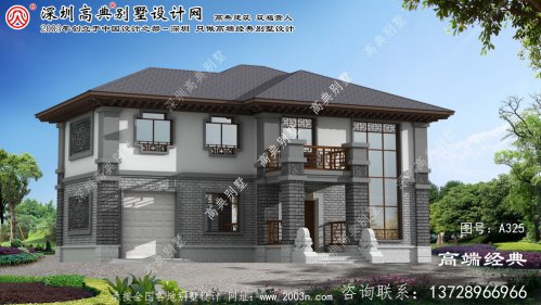 泗阳县三层中式别墅