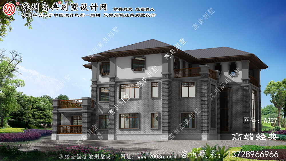 建邺区最新欧式别墅设计图
