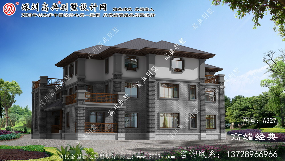 建邺区最新欧式别墅设计图