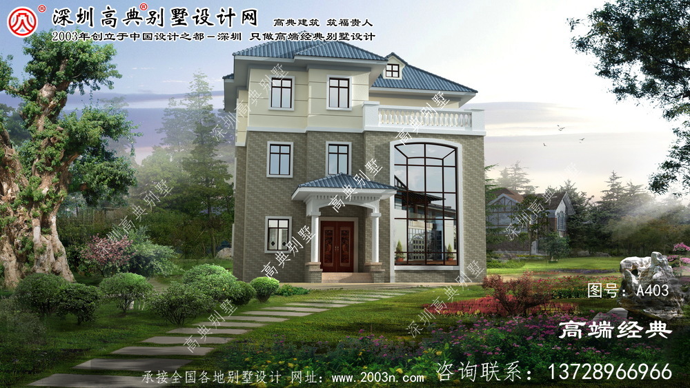 南长区农村三层楼房设计图纸