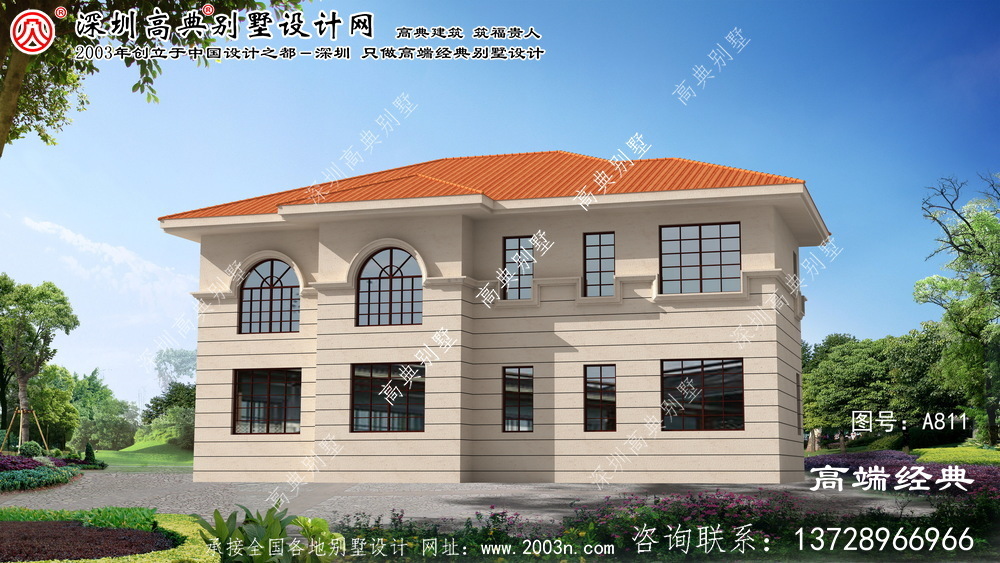 南昌县农村大门设计效果图