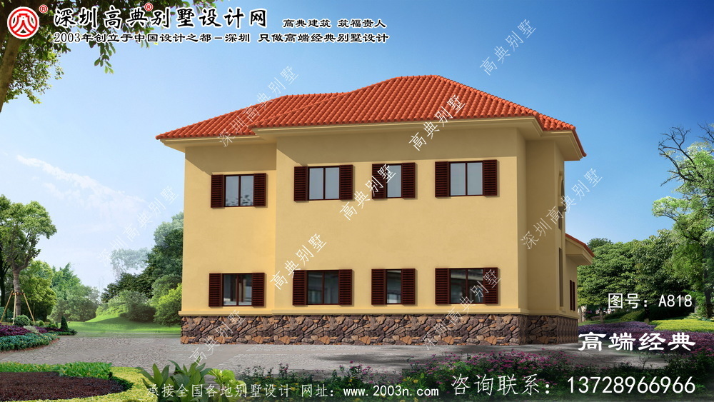 进贤县农居房设计效果图