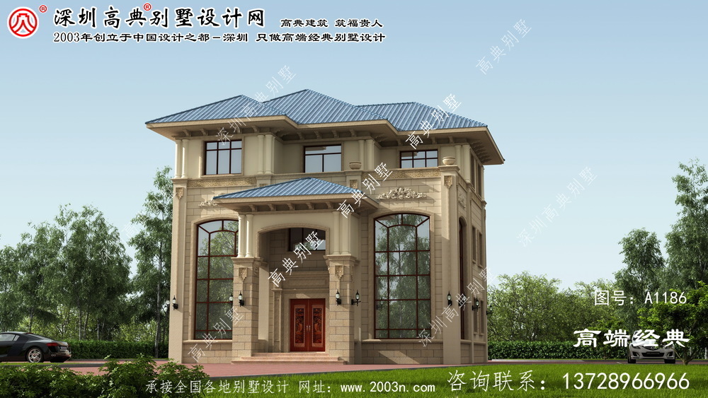 郯城县高级别墅设计图纸及效果图大全