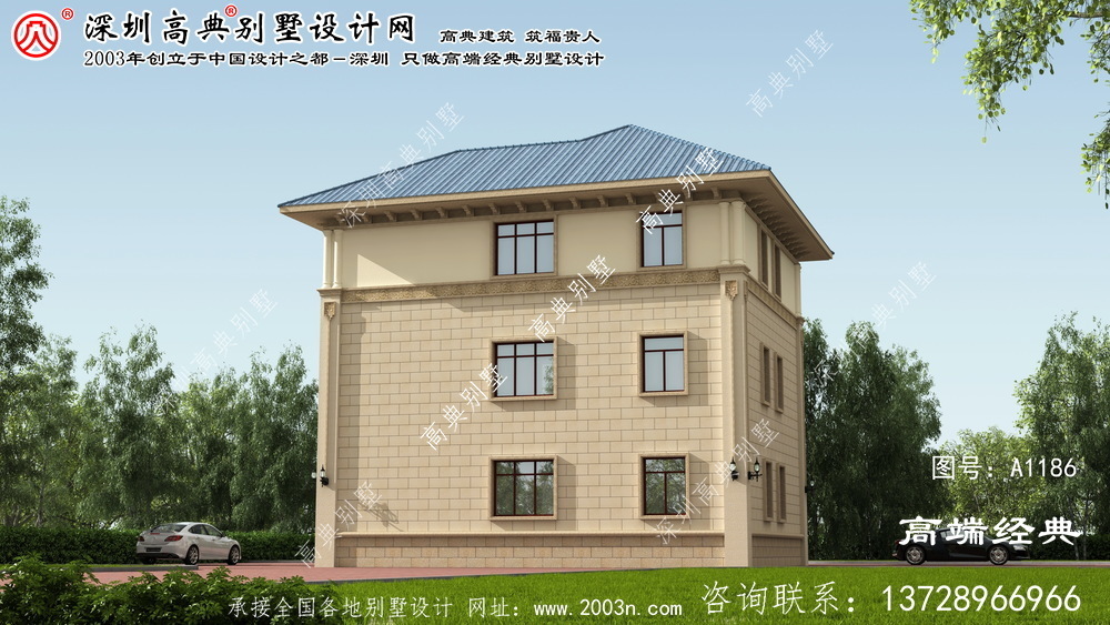 郯城县高级别墅设计图纸及效果图大全