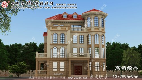 察哈尔右翼中旗大户型别墅楼梯设计图