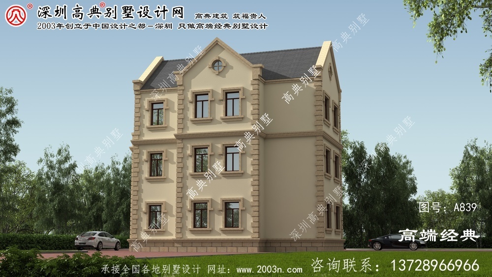 舞阳县农村别墅庭院设计图