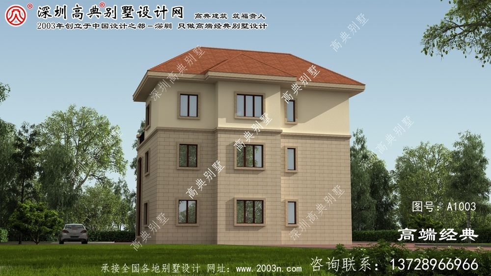 松滋市新型别墅设计图