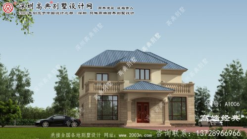宜昌市两层别墅的图纸