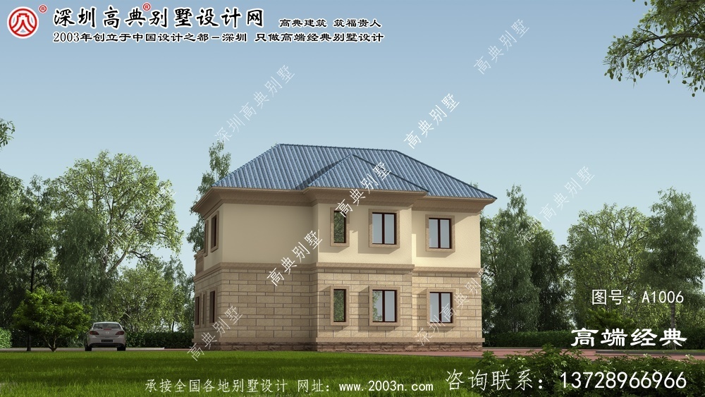 宜昌市两层别墅的图纸