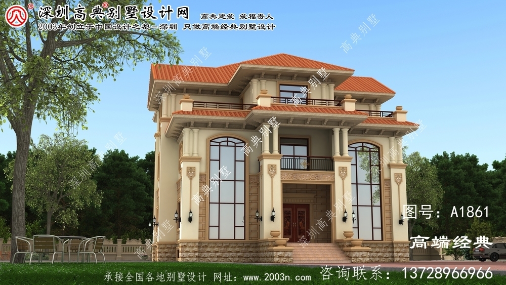 琼山区农村复式小别墅设计图