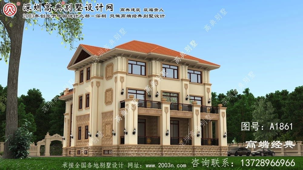 琼山区农村复式小别墅设计图