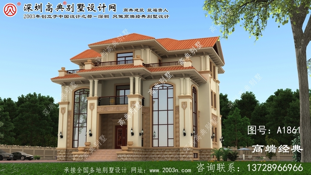 琼山区农村复式小别墅设计图