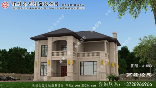 秀英区2层别墅平面图