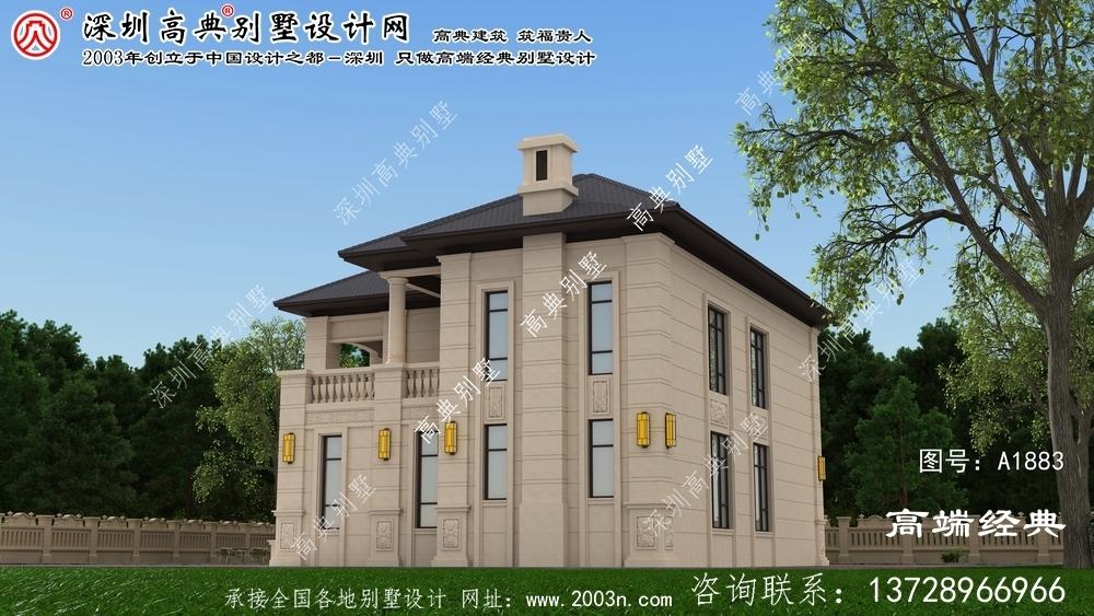 秀英区2层别墅平面图