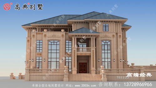 钟山区小户型别墅外观图