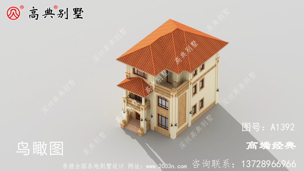 甘谷县农村3层别墅