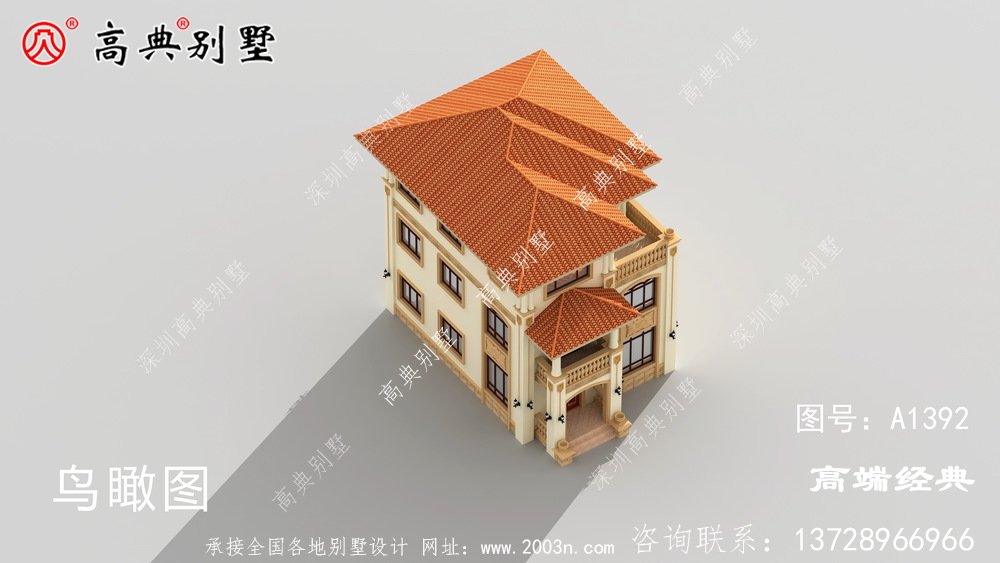 甘谷县农村3层别墅