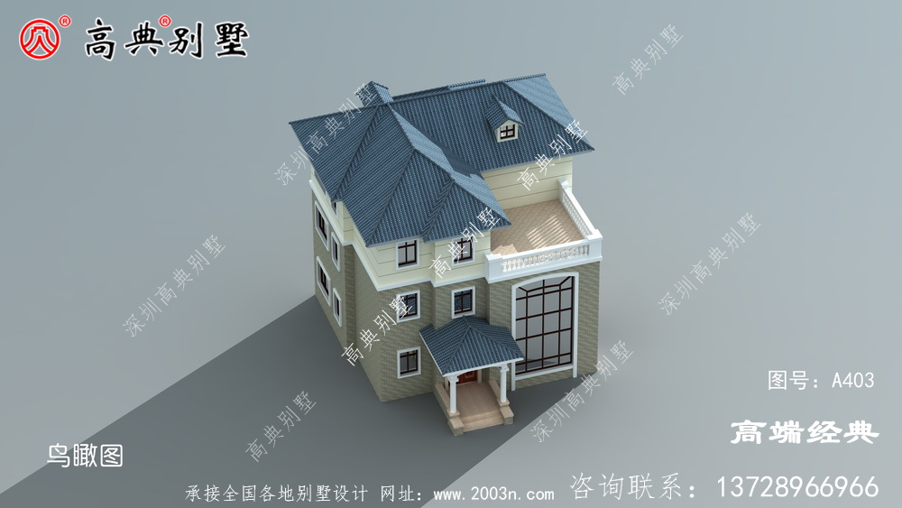 农村小别墅占地138平，豪宅既视感