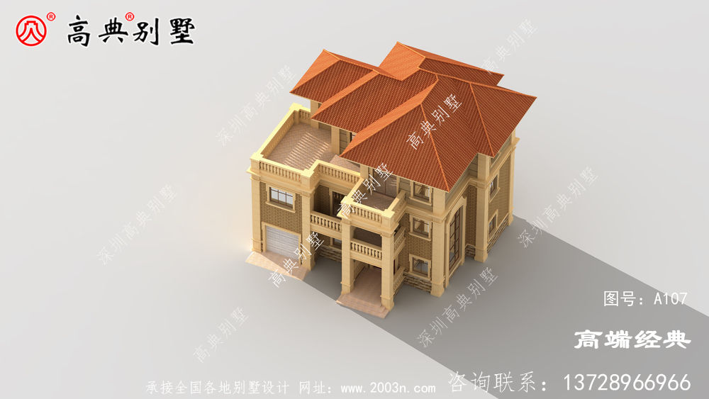 农村经济型小别墅图片