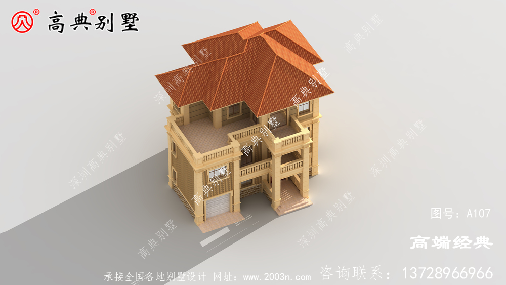 农村经济型小别墅图片