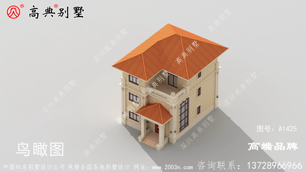 农村房子设计图两层半非常美丽实用 !