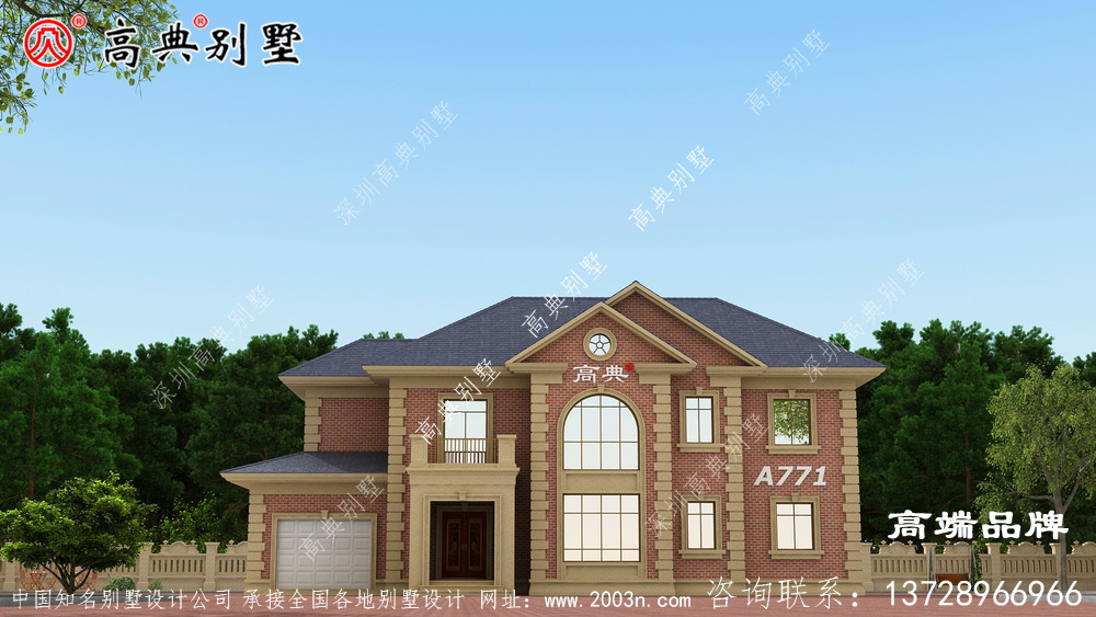 农村建房风水其实设计好,什么都好看。
