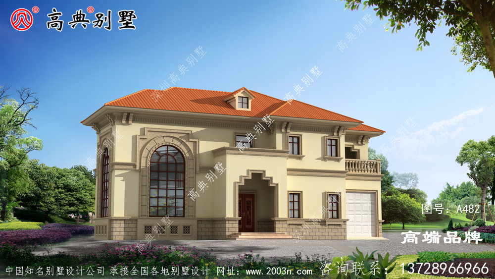 农村房屋基础设计图自建房子设计图，简约现代时尚。