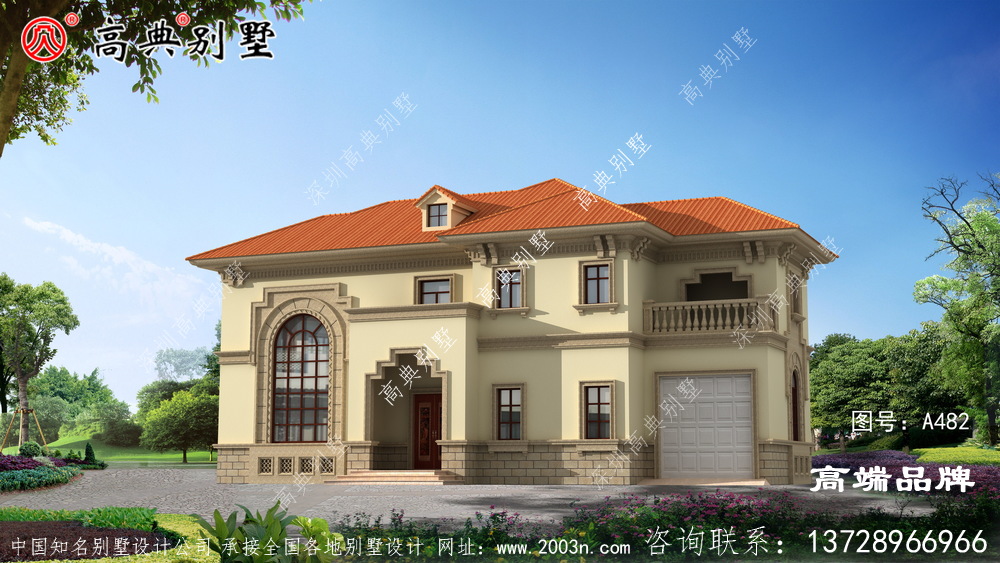 农村房屋基础设计图自建房子设计图，简约现代时尚。