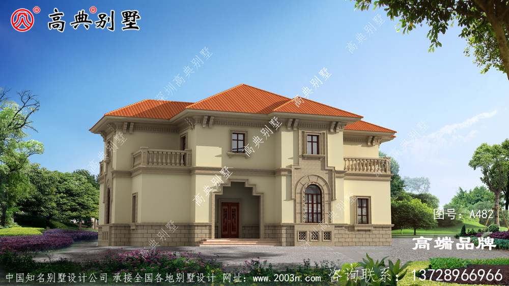农村房屋基础设计图自建房子设计图，简约现代时尚。