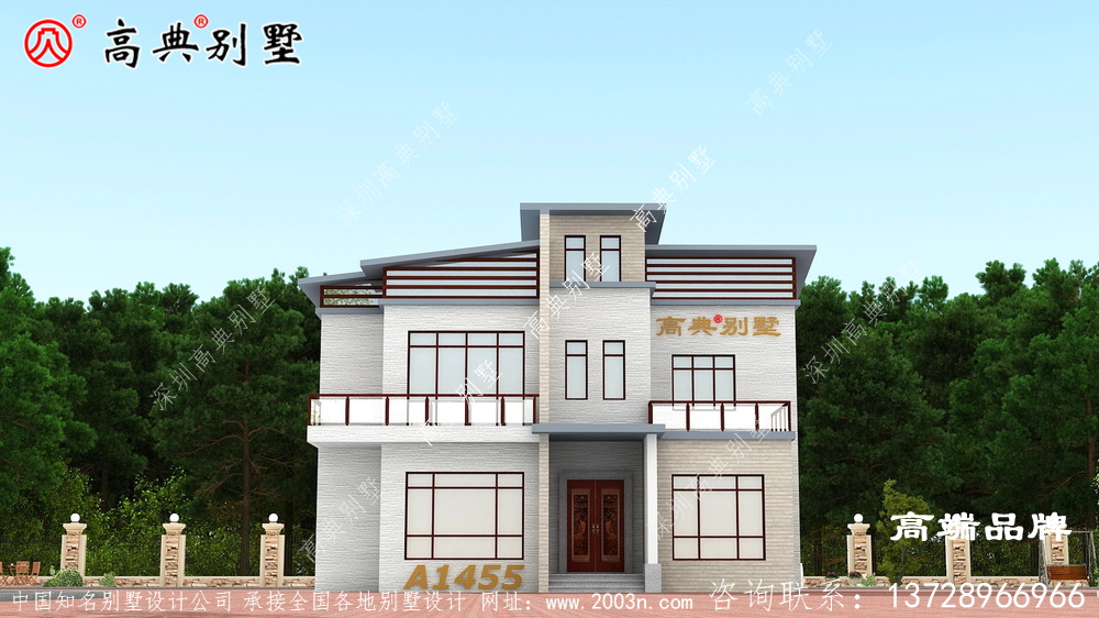 农村自建别墅图纸不再是千篇一律