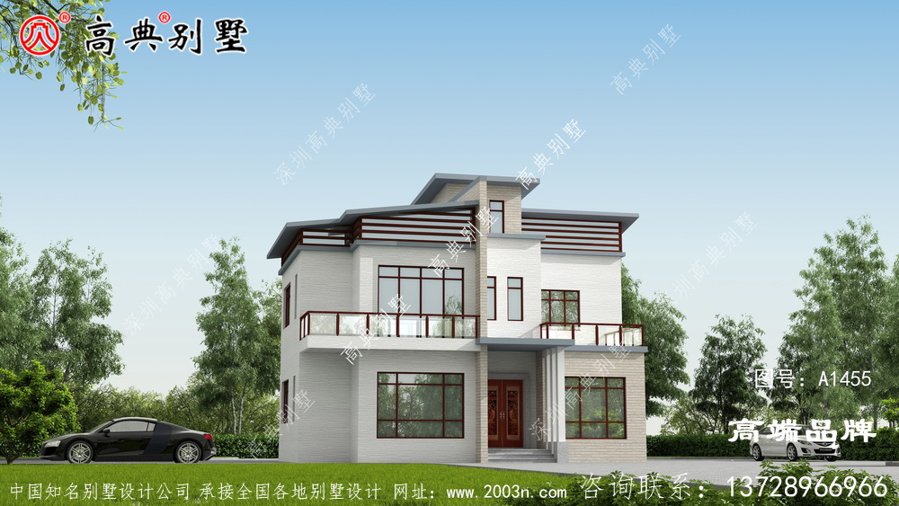 农村自建别墅图纸不再是千篇一律