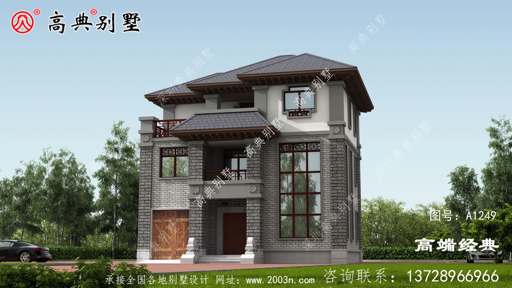 桂林市2020年新款现代别墅图，风格独特，经典耐看