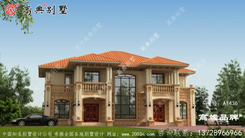 集各种优点于一身的两层双拼别墅户型图