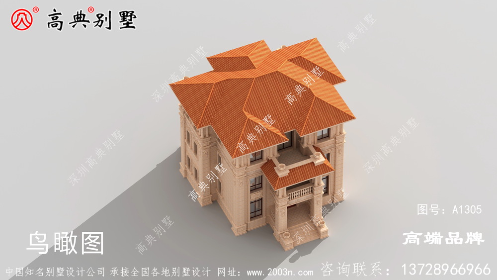 稳重而不失大气的色调设计,三层户型